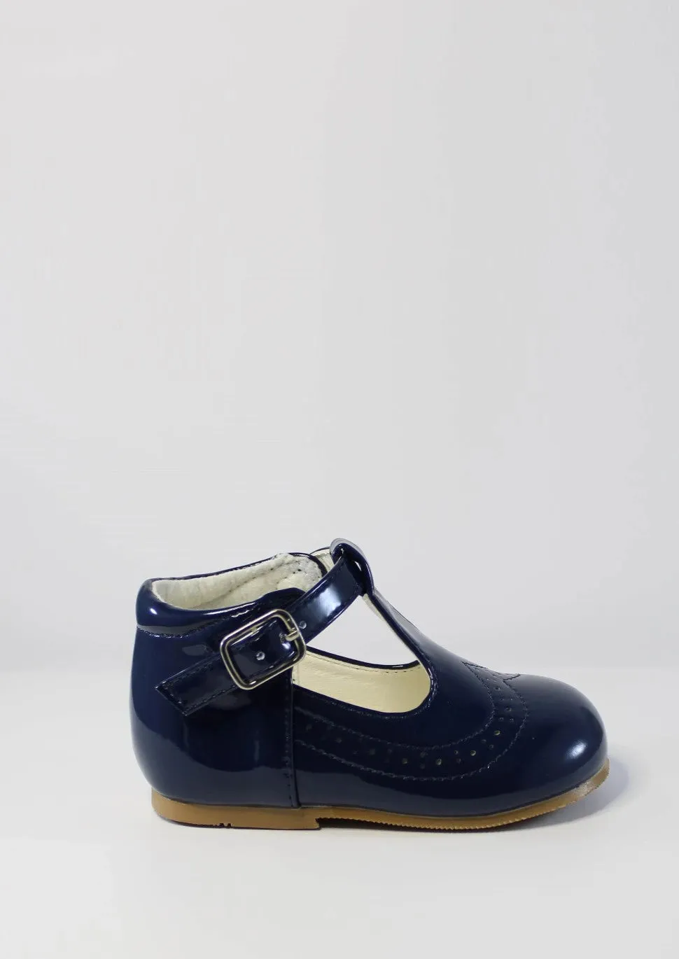 Navy Patent Shoes
