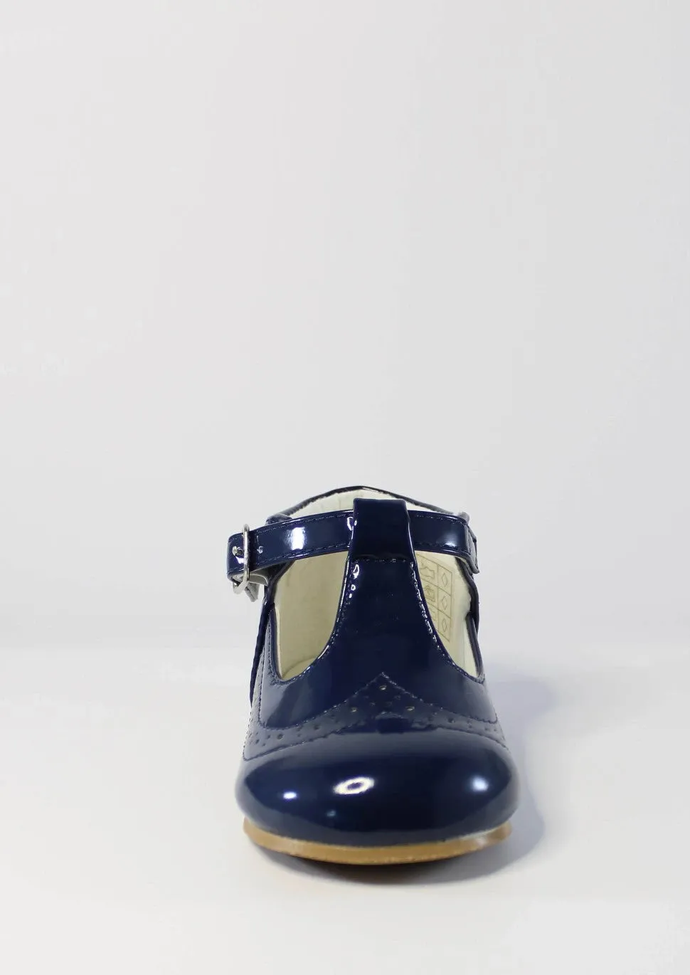 Navy Patent Shoes