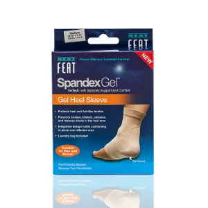 Neat Feat Spandex Gel Heel Sleeve Large