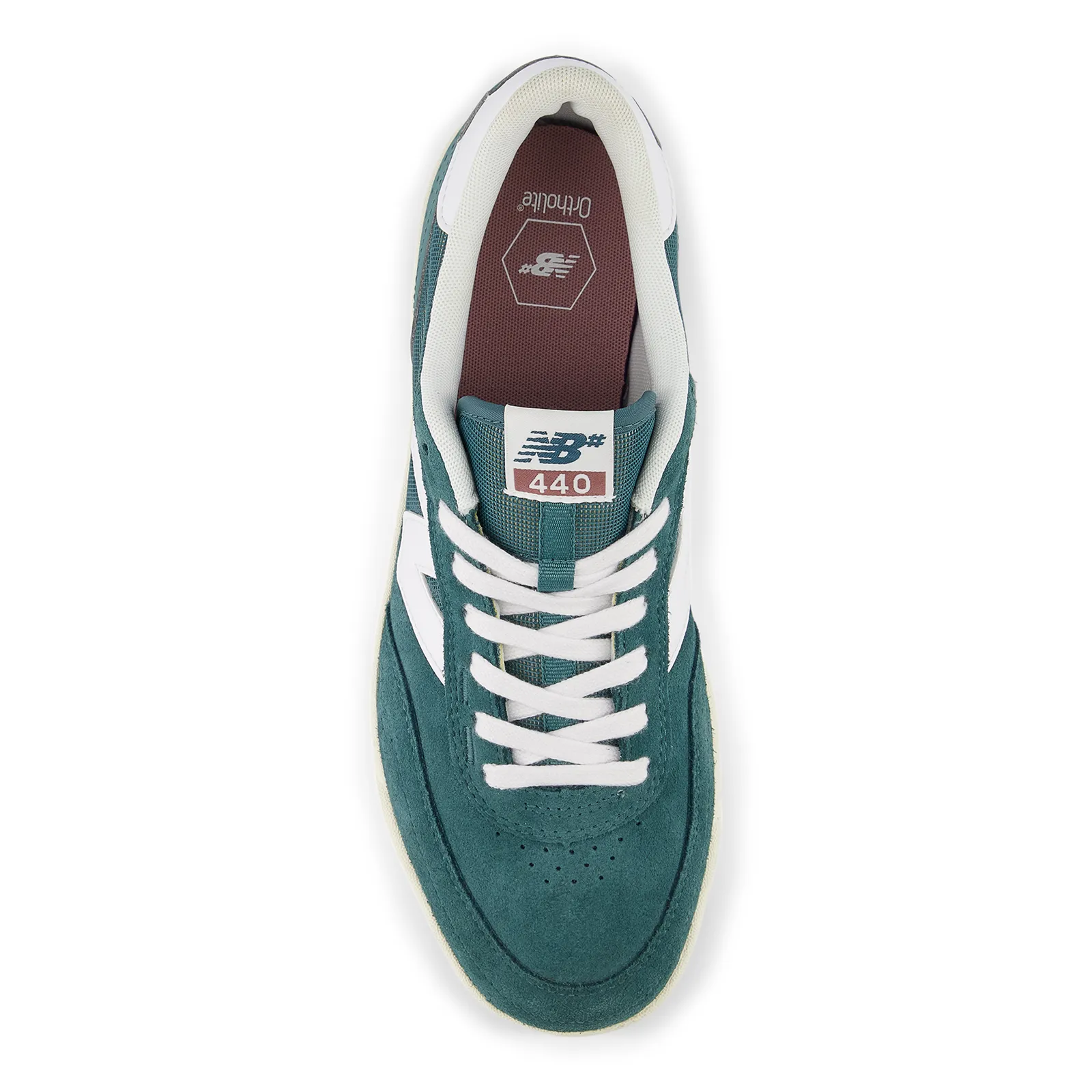 New Balance 440 Spruce/White