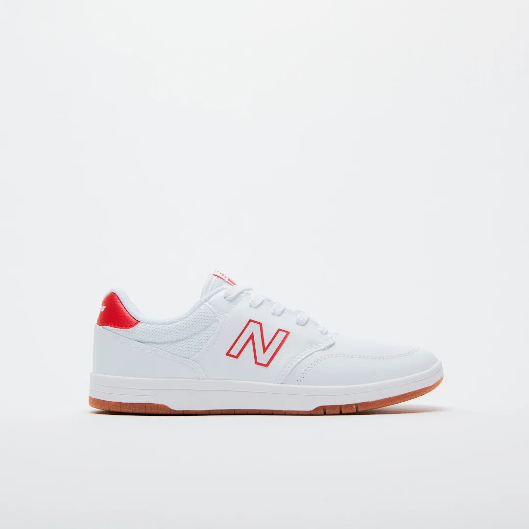 New Balance Numeric 425 Team Skateboard Shoe - White / Red