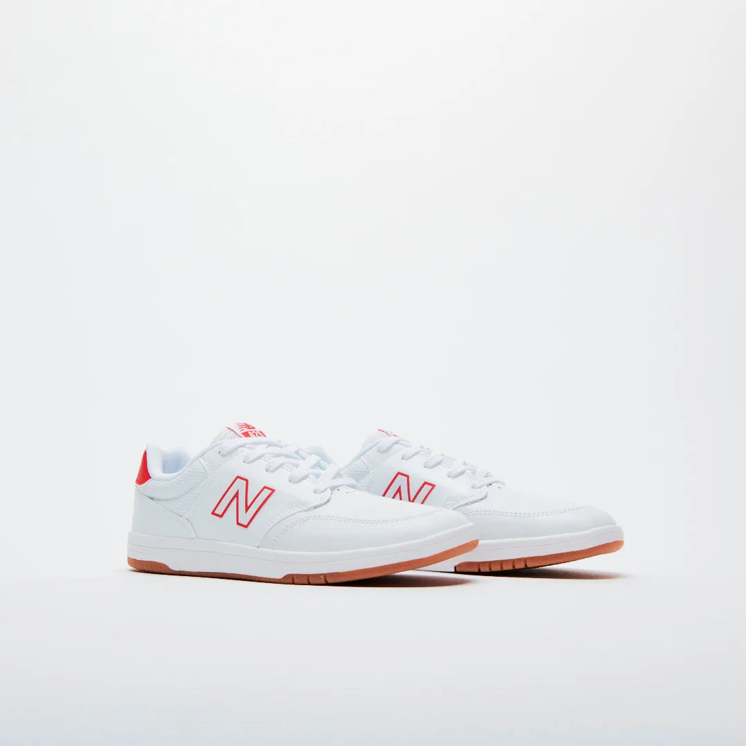 New Balance Numeric 425 Team Skateboard Shoe - White / Red