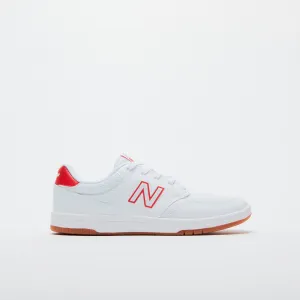 New Balance Numeric 425 Team Skateboard Shoe - White / Red