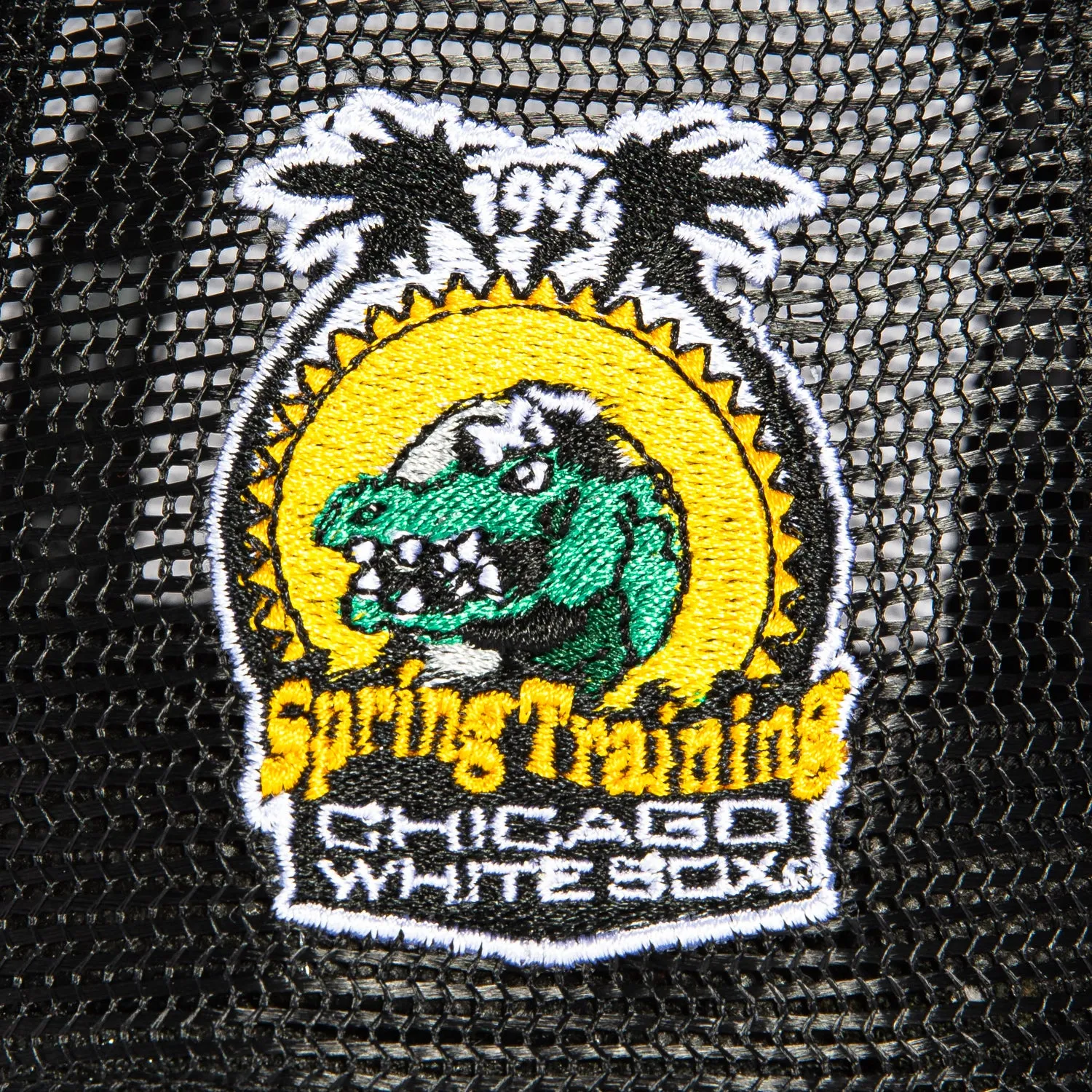 New Era 59Fifty Chicago White Sox 1996 Spring Training Patch Trucker Hat - Black