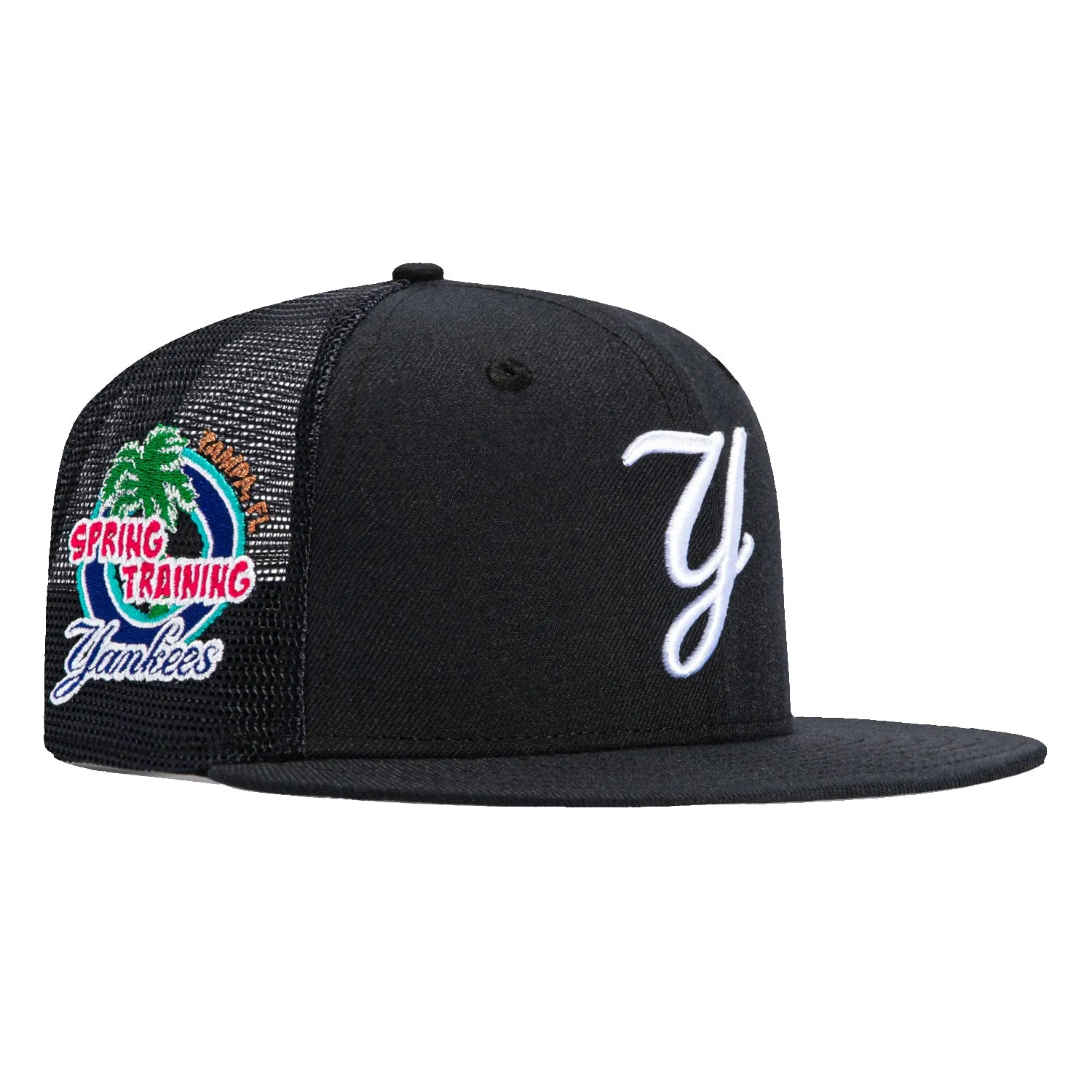 New Era 59Fifty New York Yankees Florida Spring Training Patch Y Trucker Hat - Navy