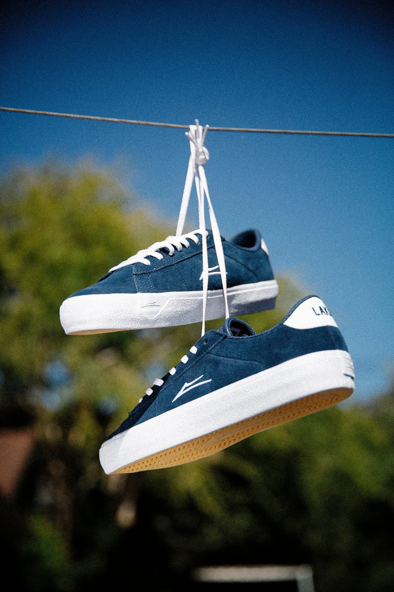 Newport - Navy Suede