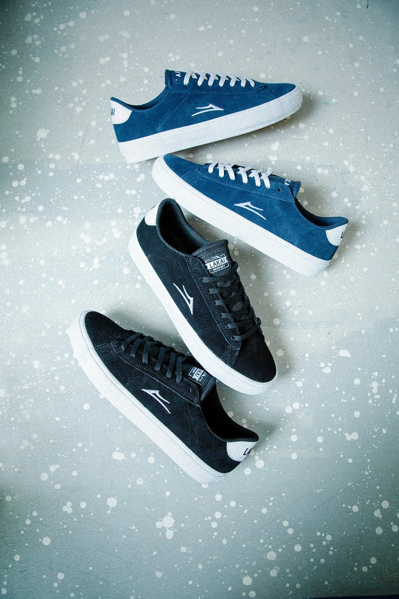 Newport - Navy Suede