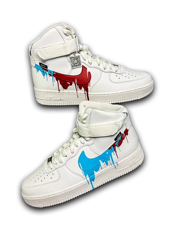 Nike Air Force 1 - " Two Face Drips" by Sierato x Artisan Echelon