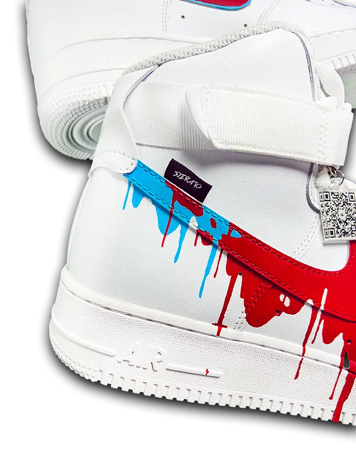 Nike Air Force 1 - " Two Face Drips" by Sierato x Artisan Echelon