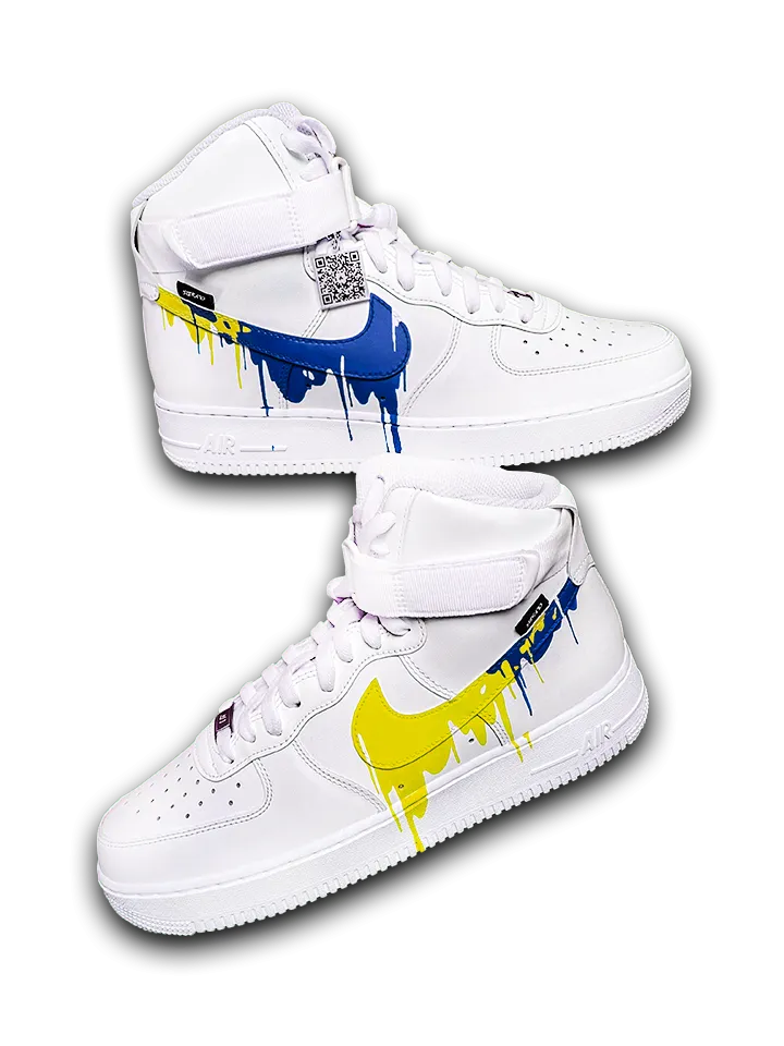 Nike Air Force 1 - " Two Face Drips" by Sierato x Artisan Echelon