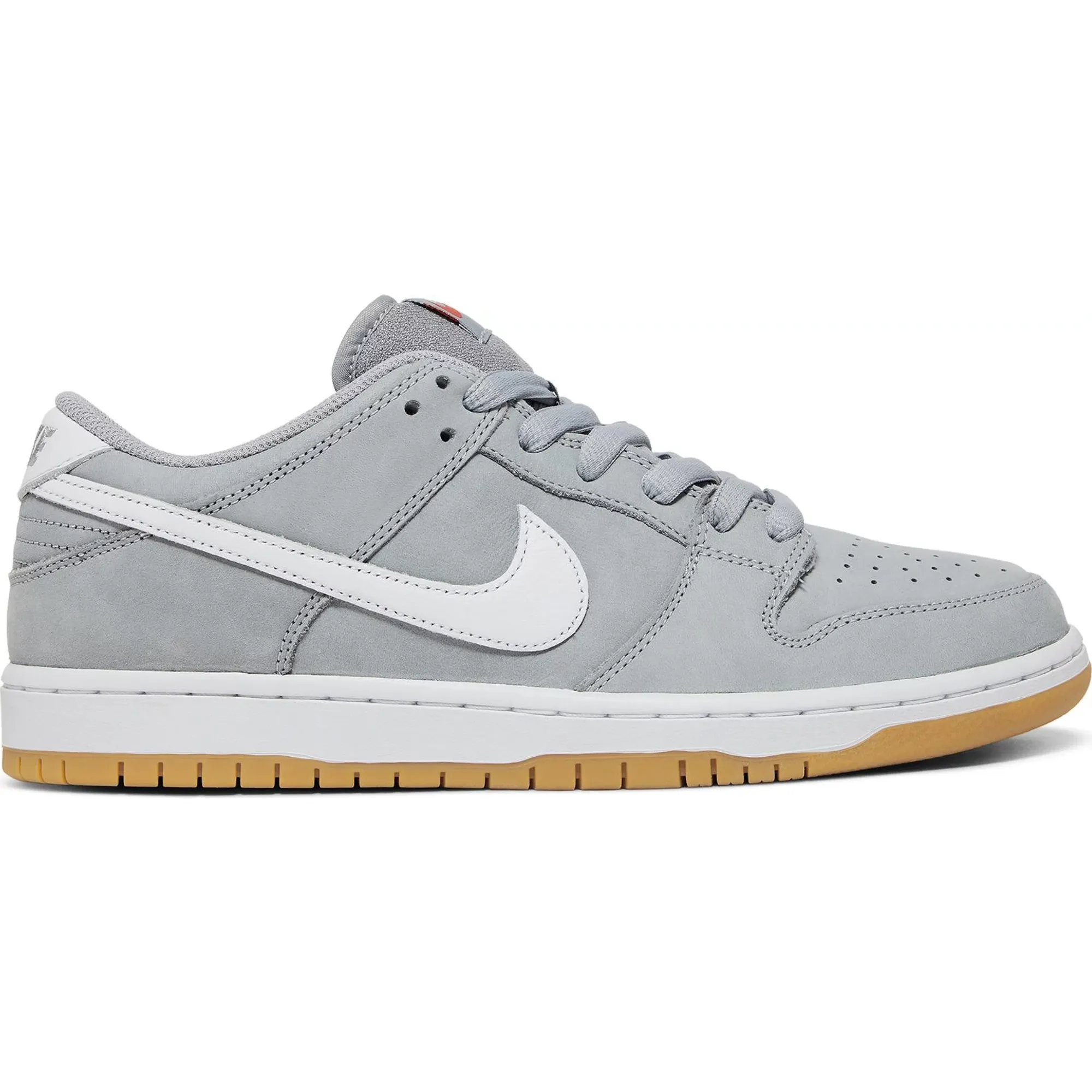 Nike SB Dunk Low Pro ISO Orange Label Grey Gum