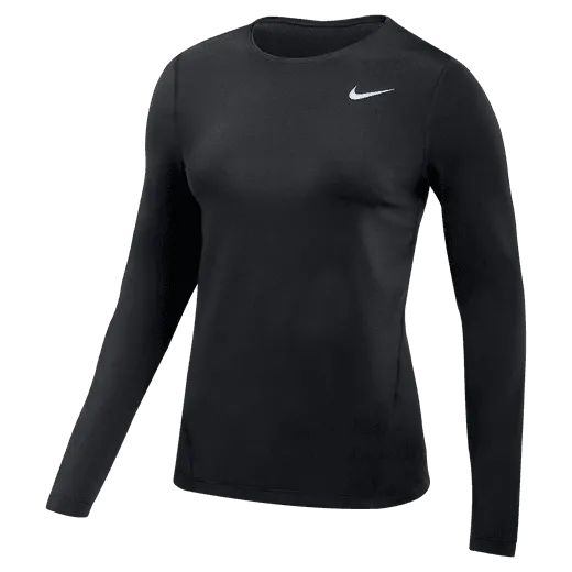 Nike Women's Pro Allover Mesh LS Top 2.0