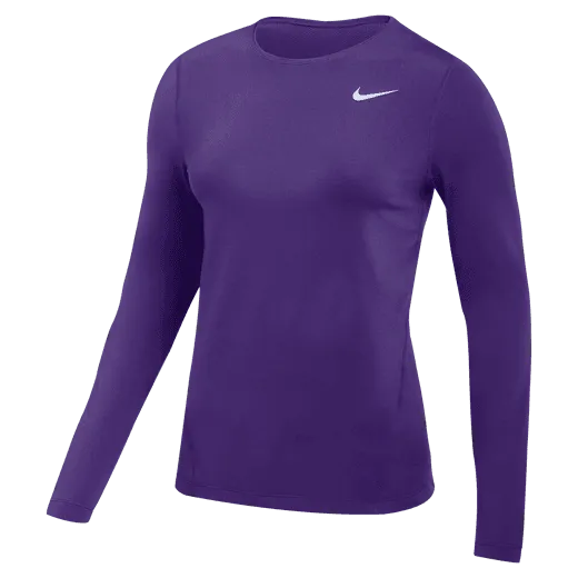 Nike Women's Pro Allover Mesh LS Top 2.0