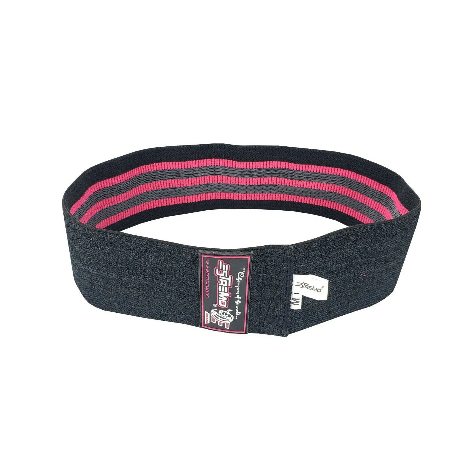 Non-Slip Hip Exercise Resistance Bands - 3 Colors/Black