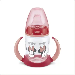 NUK Learner Bottle With Temperature Control Disney Minnie Red 6-18m
