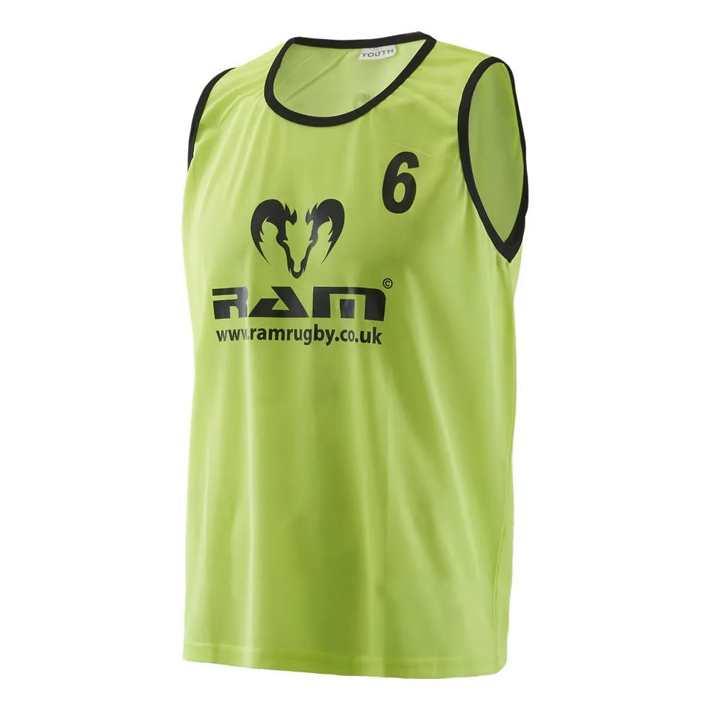 Numbered Training Bibs - Mesh Polyester - Set of 15