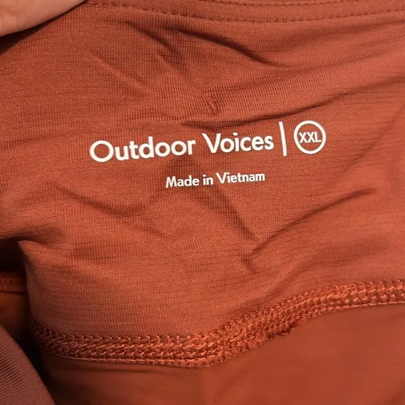 NWT Outdoor Voices Hudson 4&quot; Shorts In Saddle
