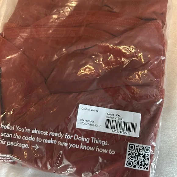 NWT Outdoor Voices Hudson 4&quot; Shorts In Saddle