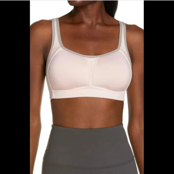 NWT Wacoal [ 32DDD ] Sport Contour Wirefree Sports Bra‎ in Lotus Pink