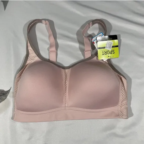 NWT Wacoal [ 32DDD ] Sport Contour Wirefree Sports Bra‎ in Lotus Pink