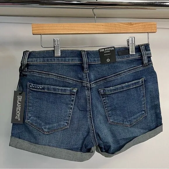 NWT Blank NYC The Fulton Roll Up Short size 26