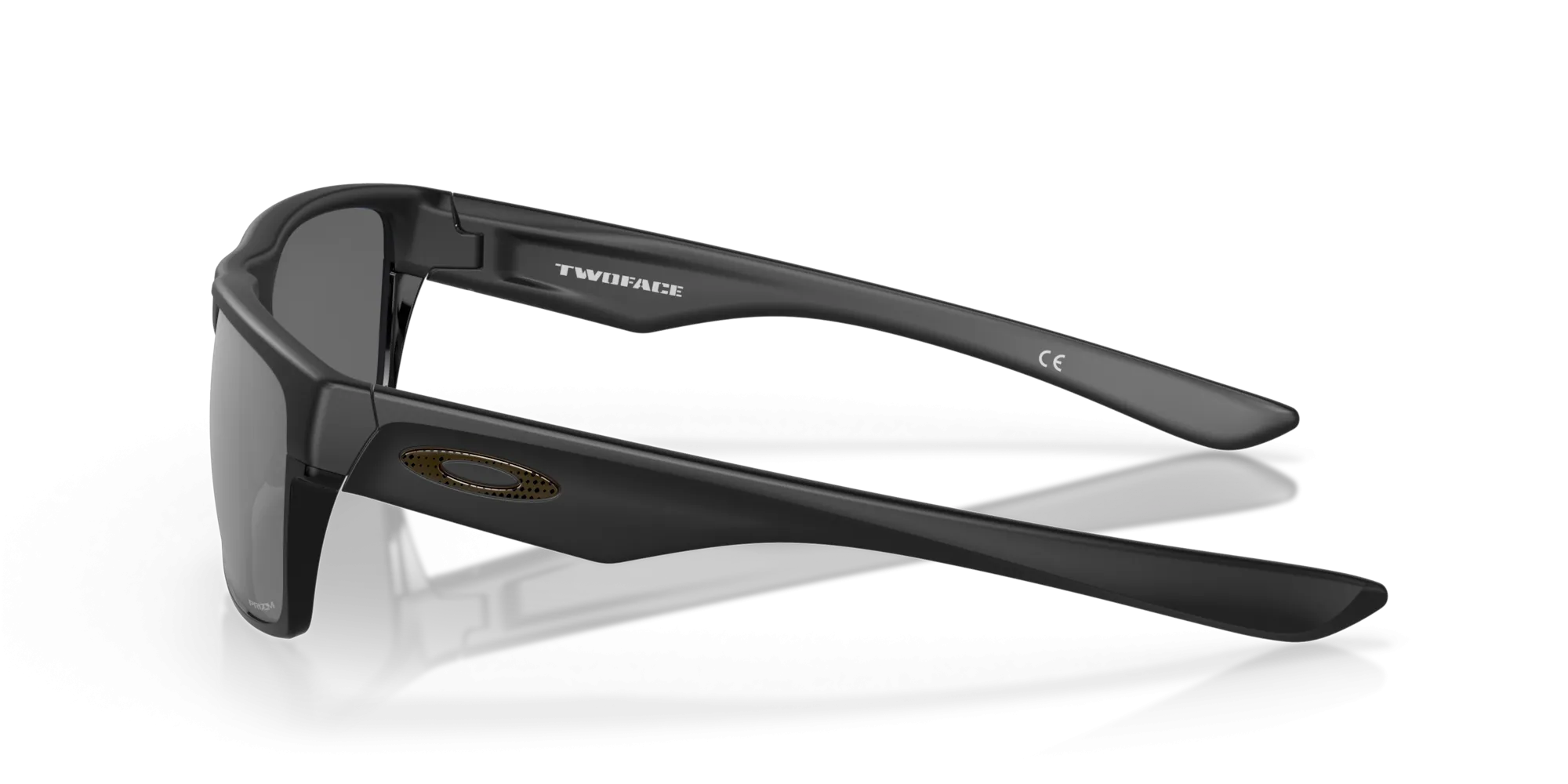 Oakley TwoFace High Resolution Sunglasses - Black with Prizm Black Lenses