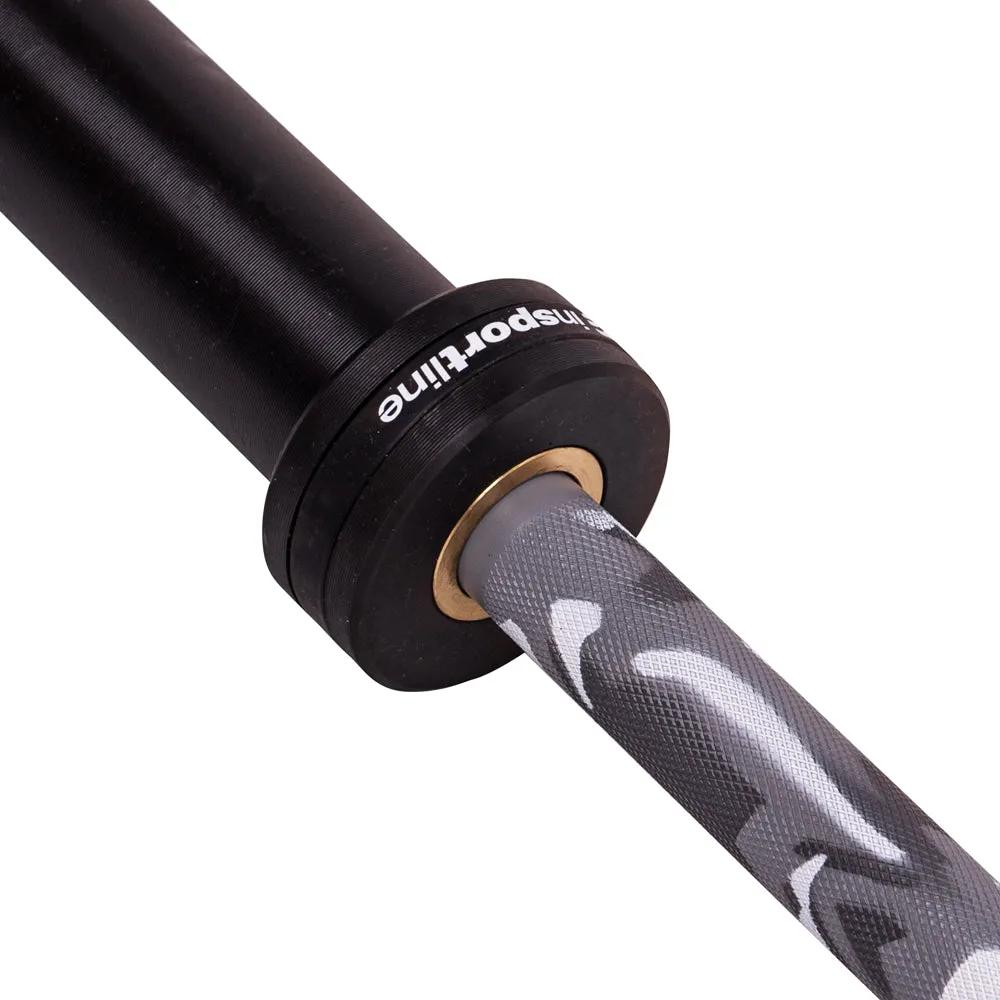 Olympic 6.5ft Deadlift Steel Barbell with Bearings - CAMO (675kg Rated)