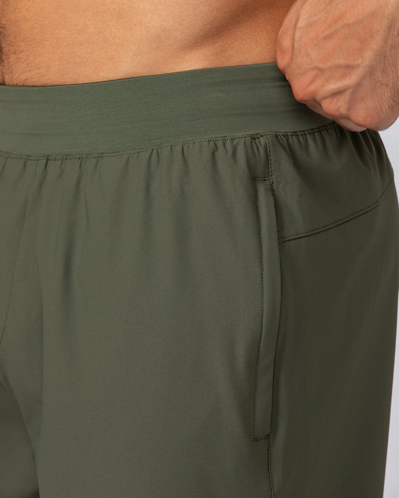 On Repeat Training 5" Shorts - Dark Khaki