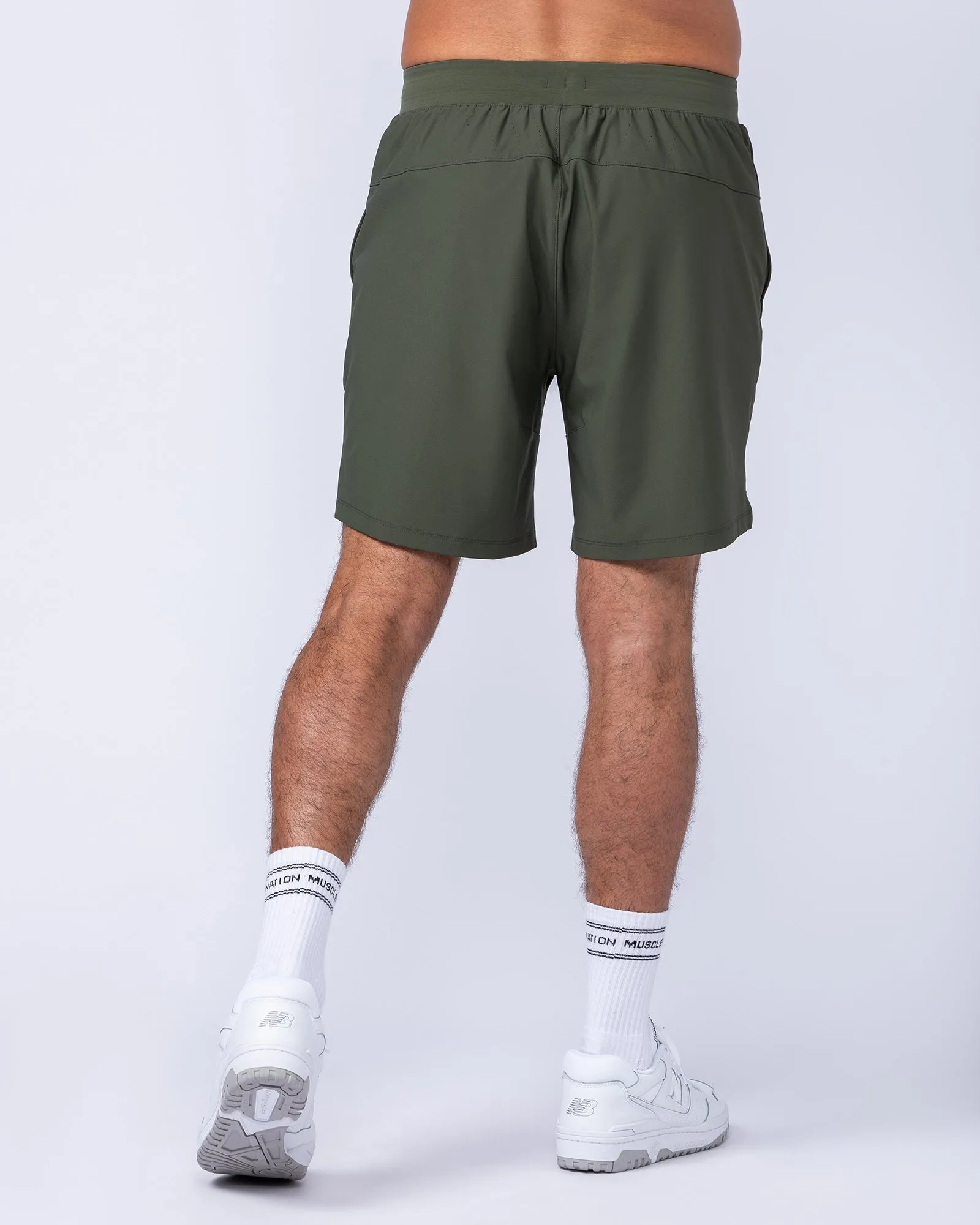 On Repeat Training 7" Shorts - Dark Khaki