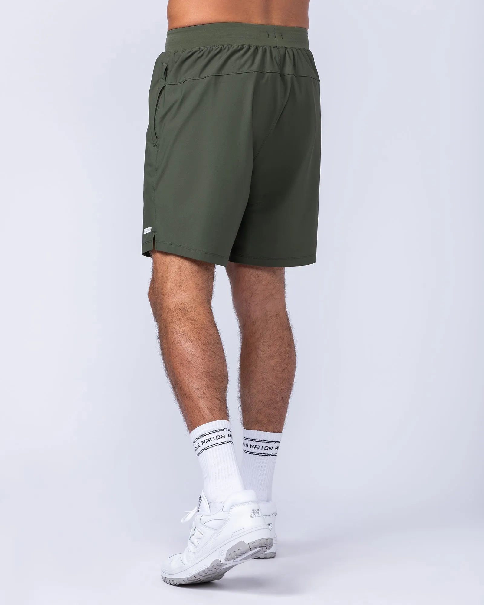 On Repeat Training 7" Shorts - Dark Khaki