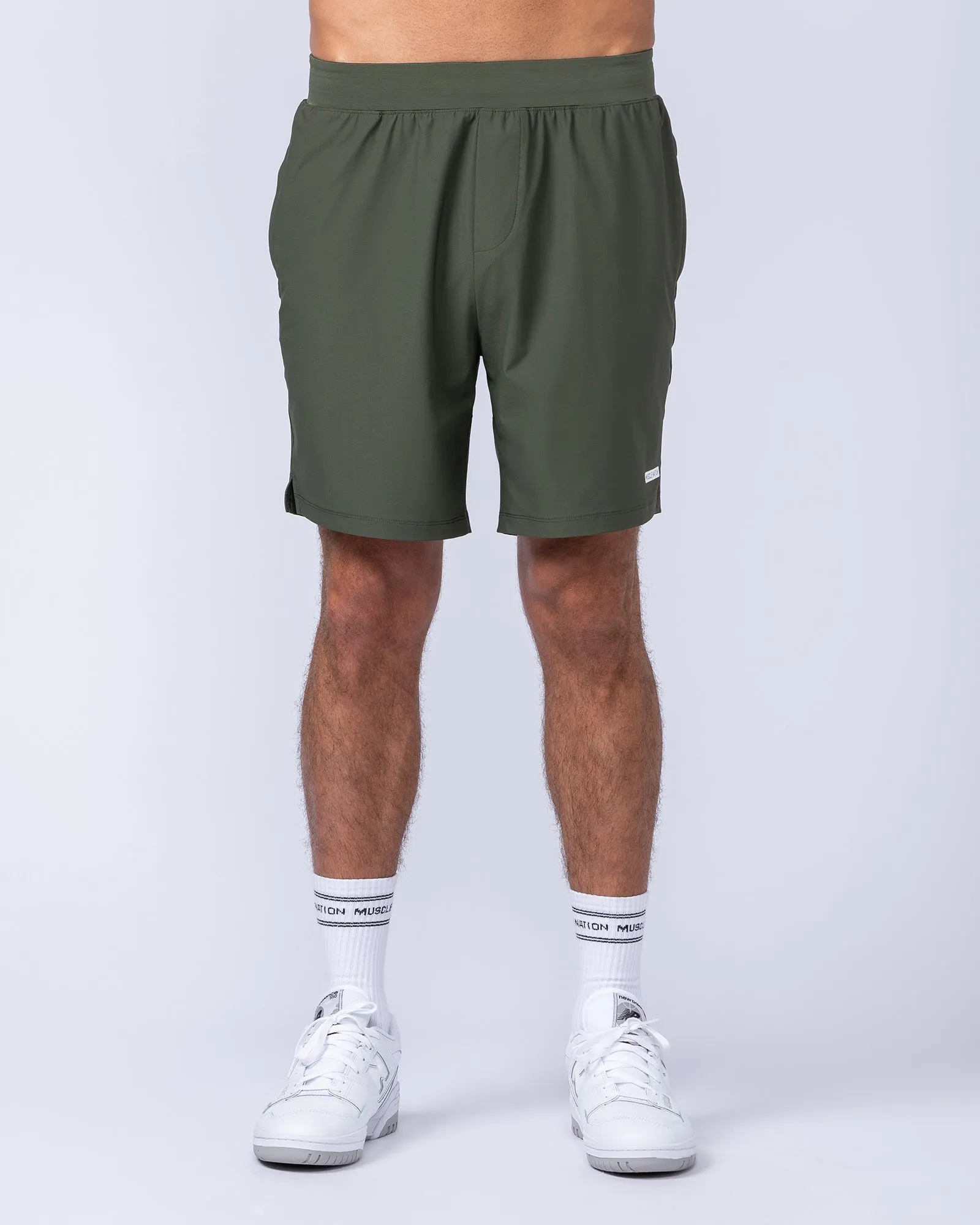 On Repeat Training 7" Shorts - Dark Khaki