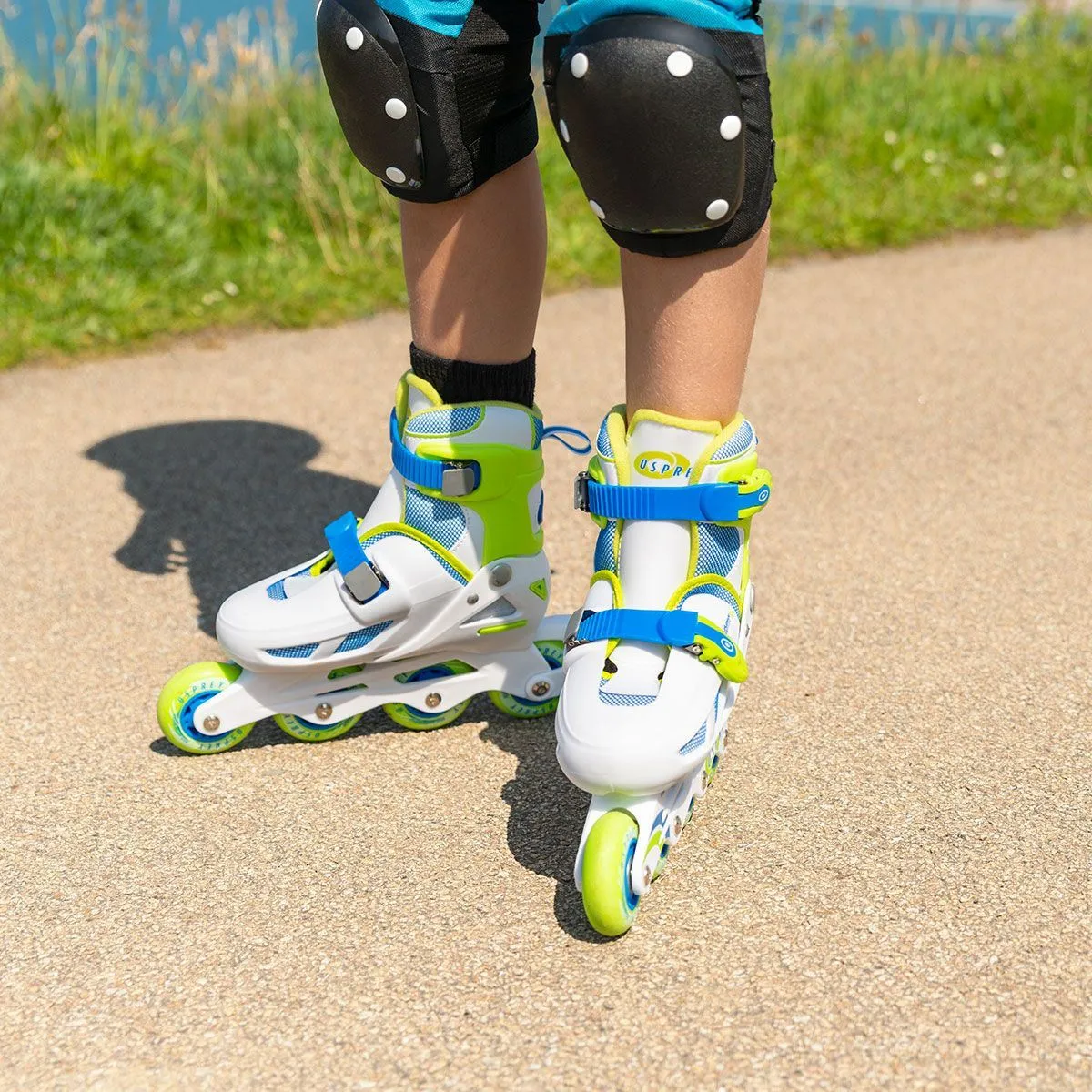 Osprey Adjustable Inline Skate - Velocity - Blue