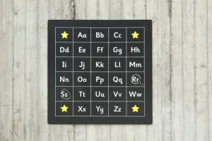 Outdoor - Alphabet Chalkboard