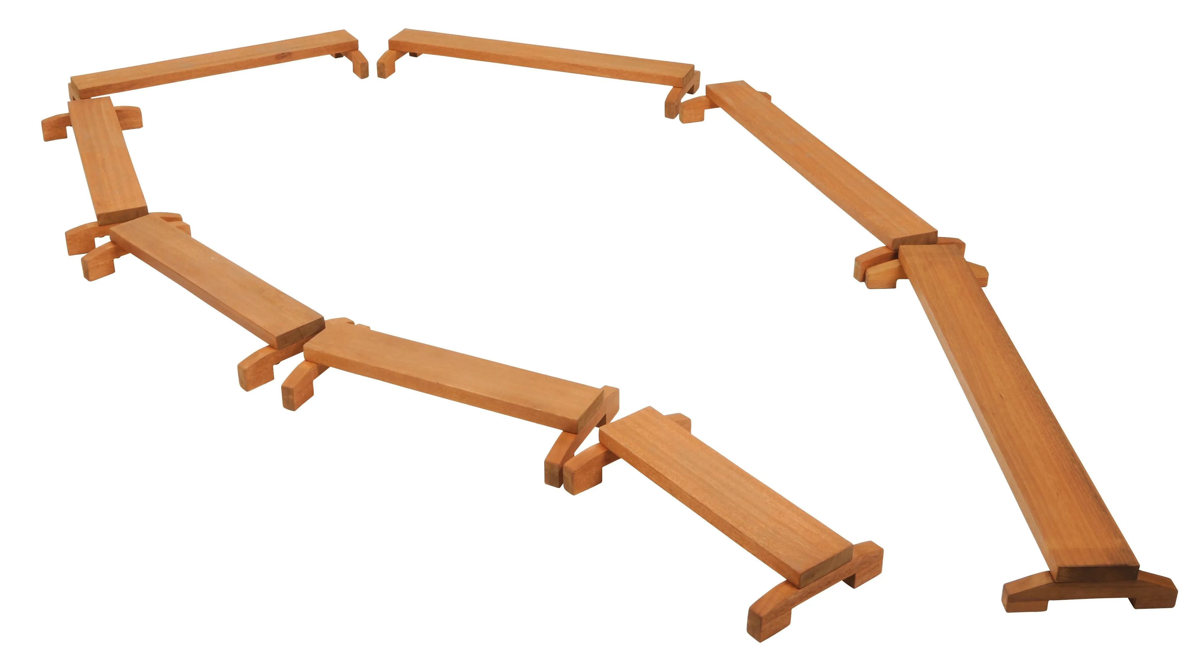 Outdoor Balance Boards 8pc