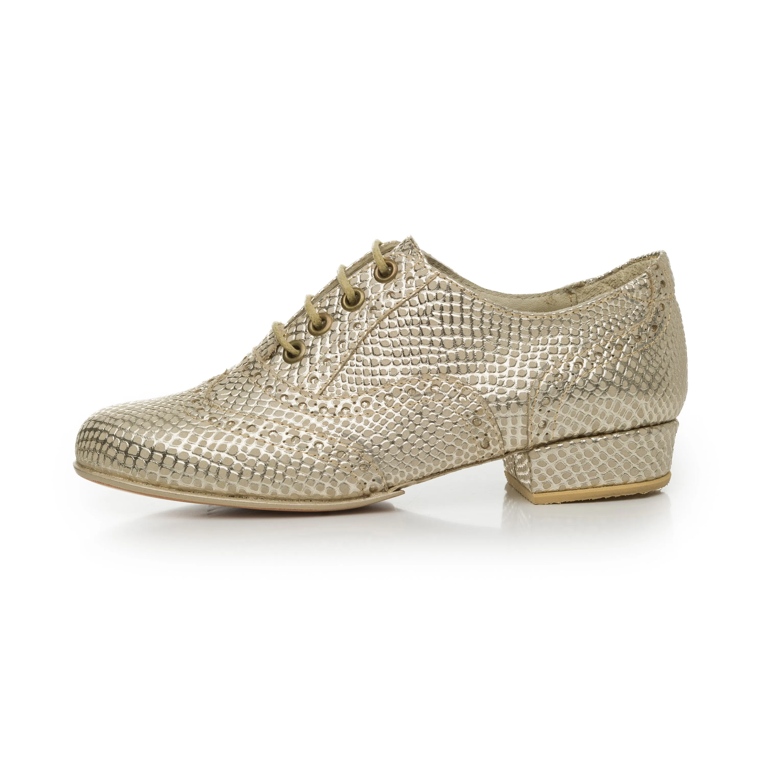Oxford Curvy / Embossed Champagne