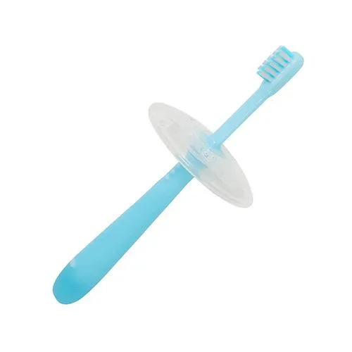 [Pack of 2 Pcs] Pigeon Training Toothbrush Lesson 4 - Blue (Made In Japan)