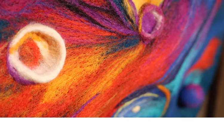 Painter's Color Palette Handmade Beret