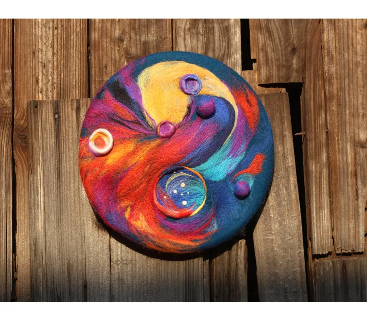 Painter's Color Palette Handmade Beret