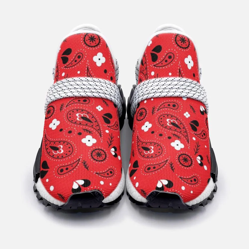 Paisley bandana indian pattern Unisex Lightweight Custom shoes