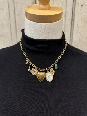 Paris Charm Necklace