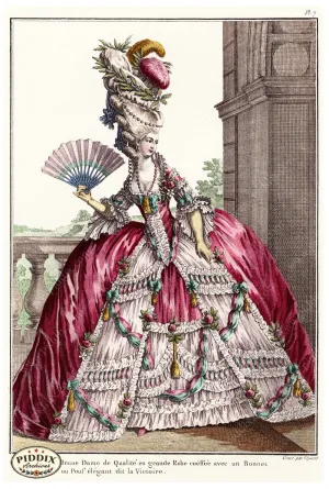 PDXC1581c -- French Fashion