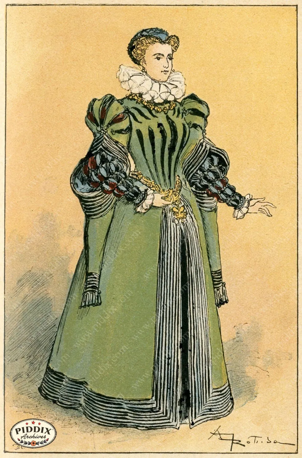 PDXC2155 -- French Fashion