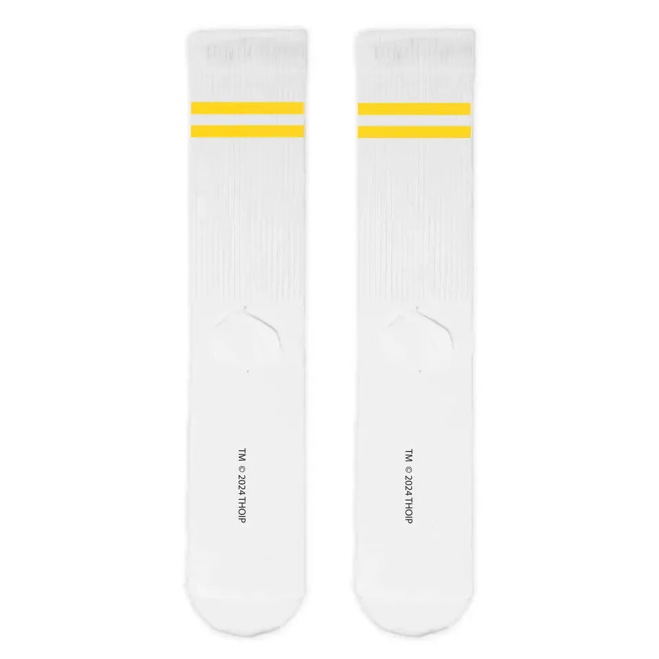 Personalised Little Miss Football Slogan Adult Sports Socks