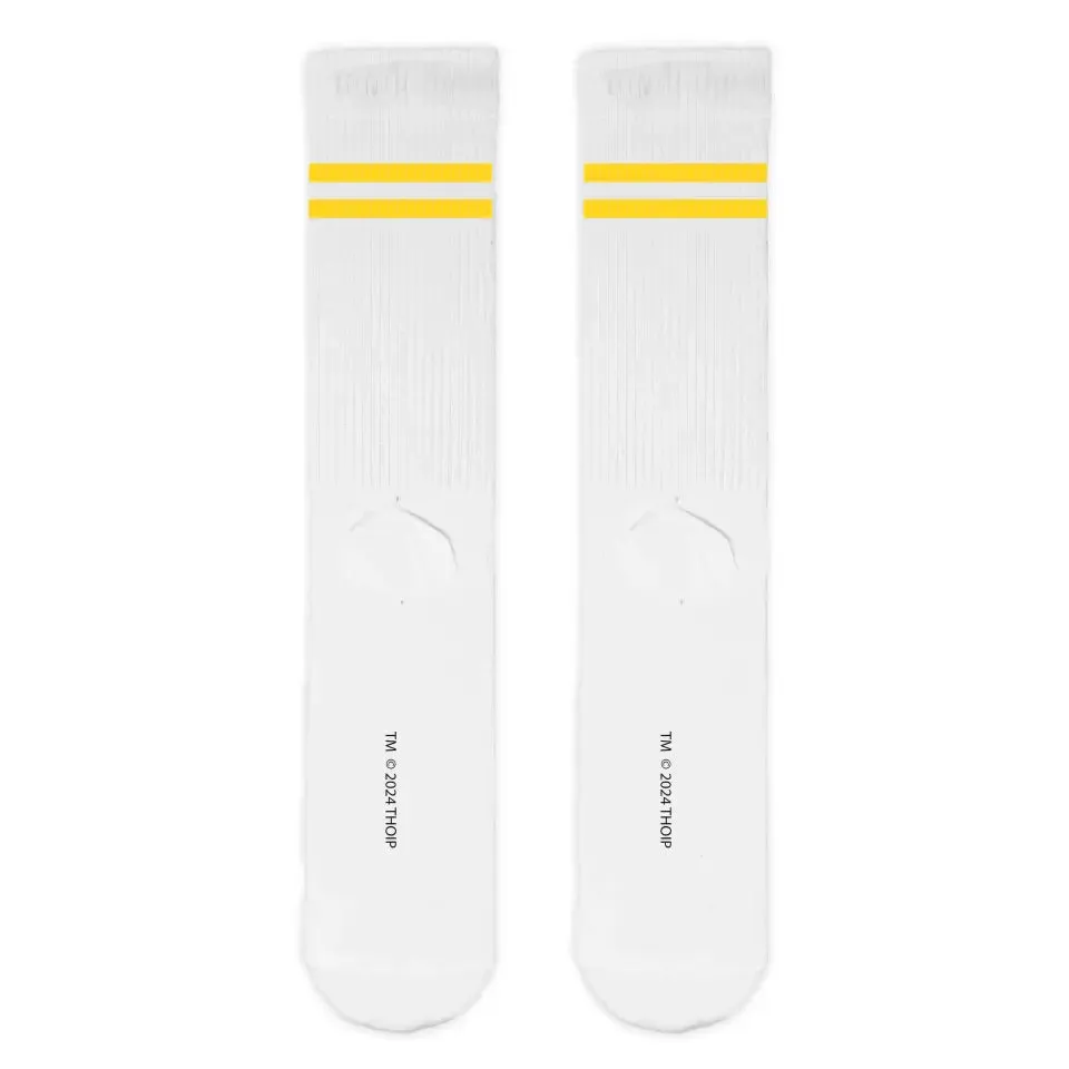 Personalised Little Miss Football Slogan Adult Sports Socks