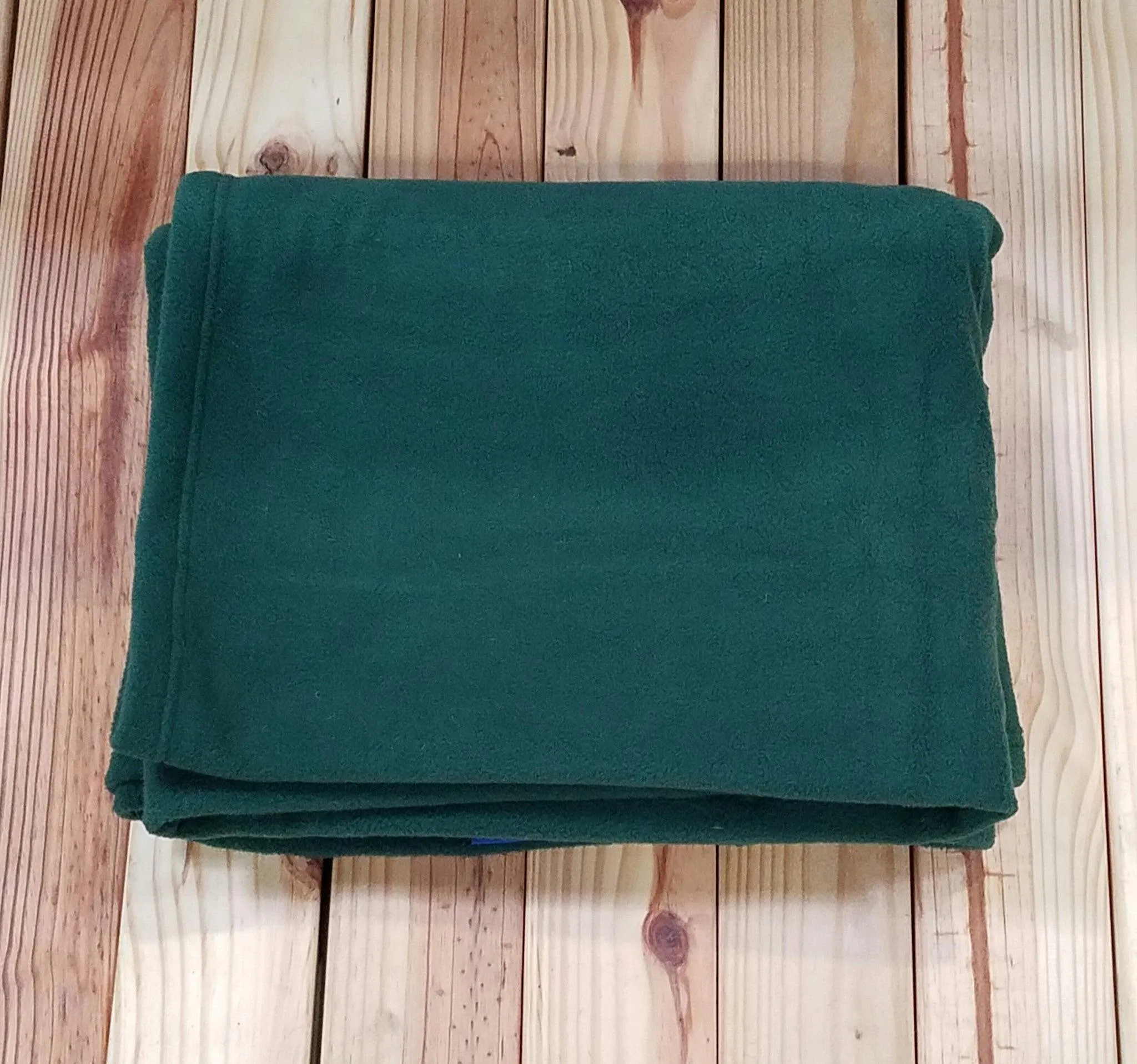 Personalized Fleece & Polyester Travel Blanket