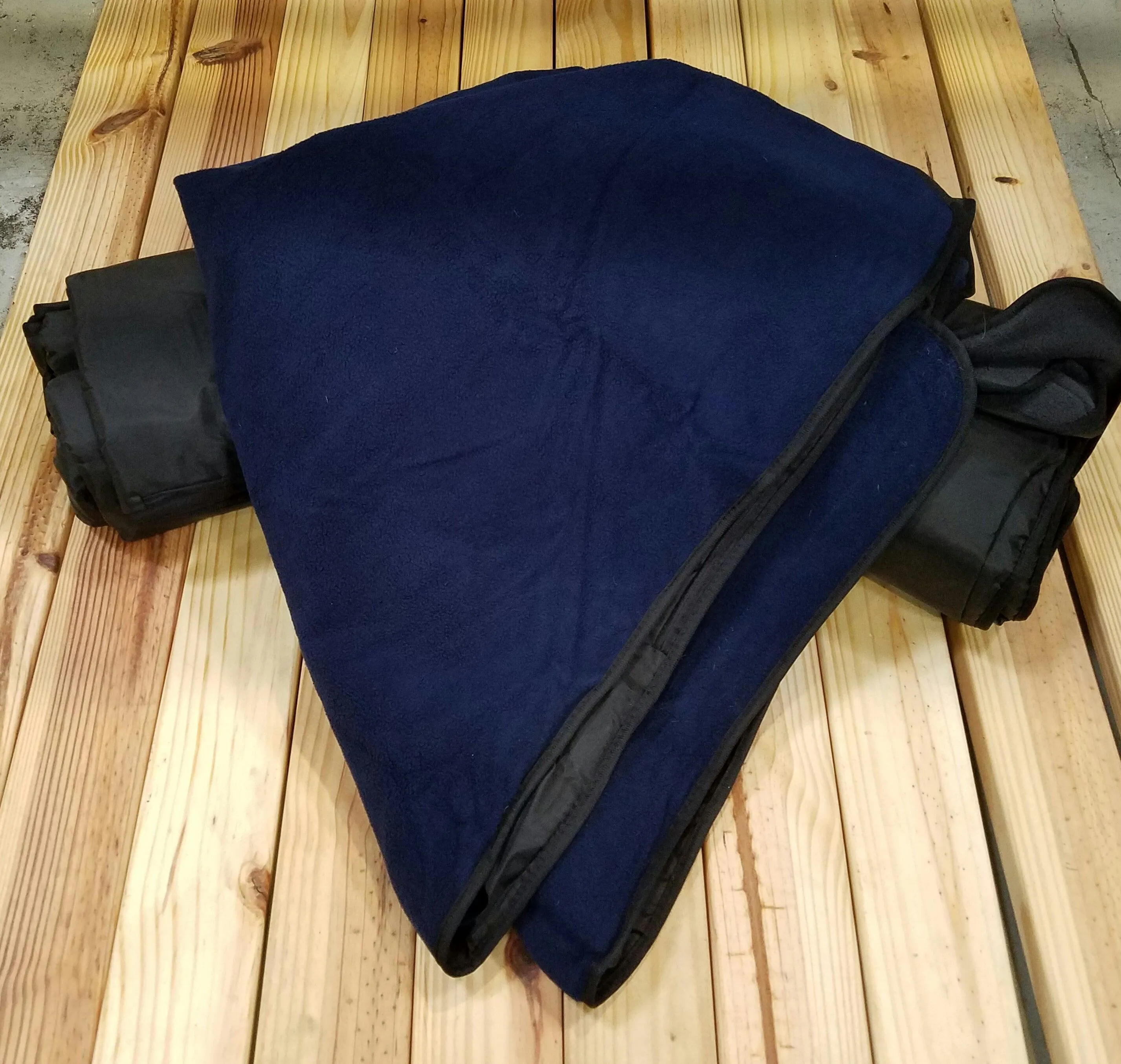 Personalized Fleece & Polyester Travel Blanket