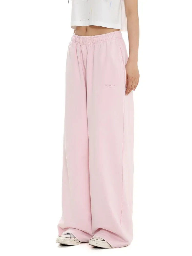 pink comfortable sports trousers