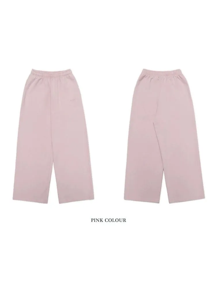 pink comfortable sports trousers