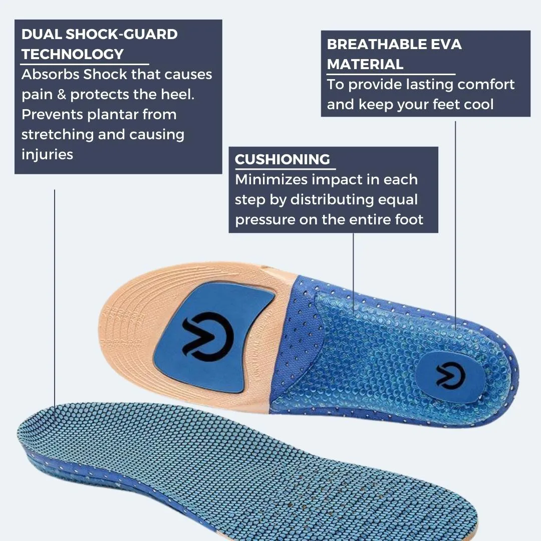 Plantar Fasciitis Feet Arch Support Insoles