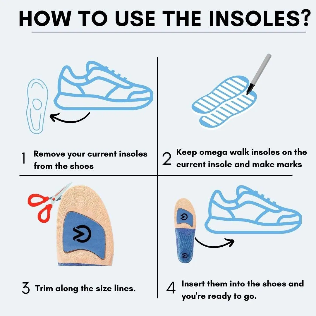 Plantar Fasciitis Feet Arch Support Insoles
